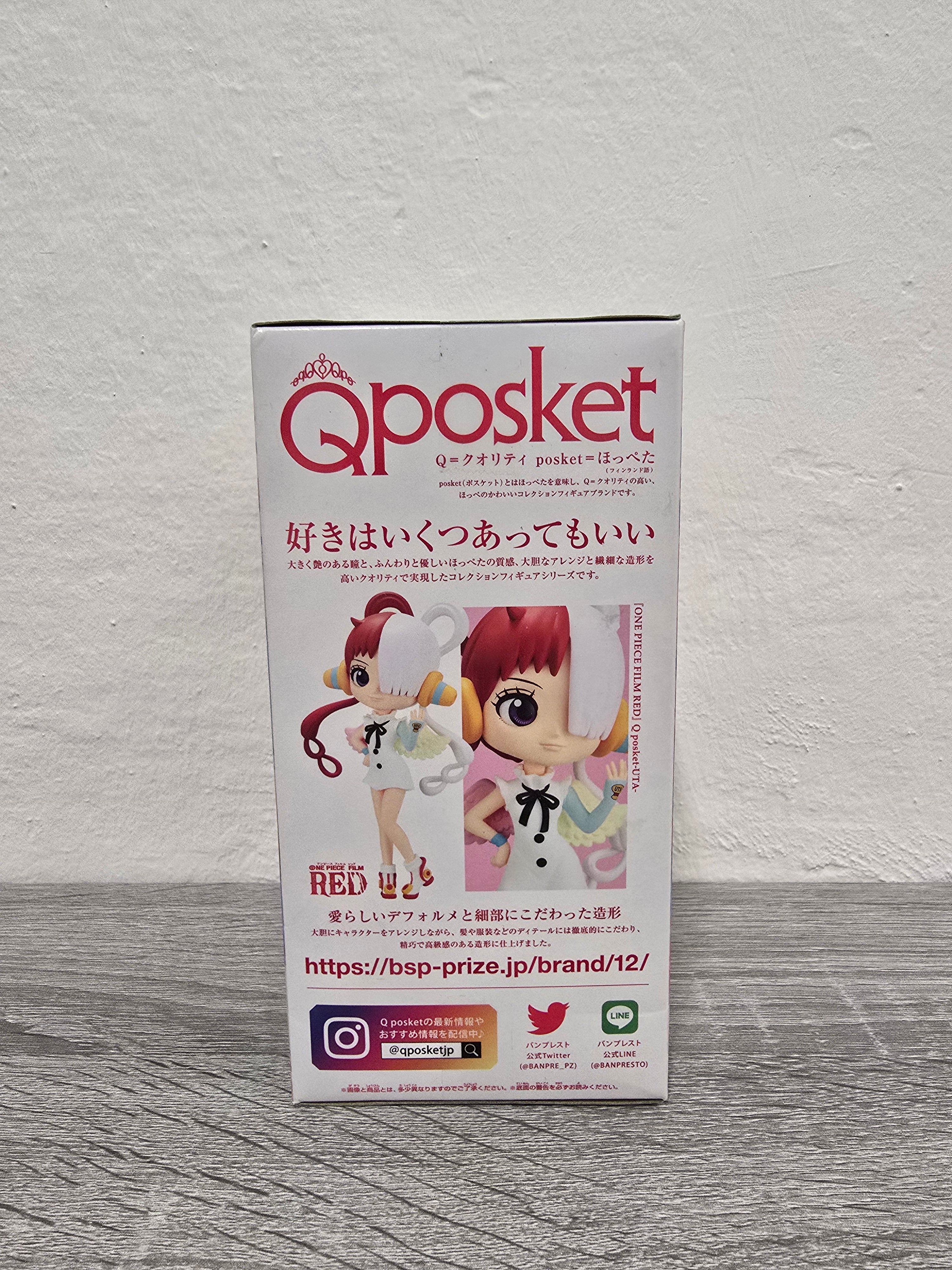 Una One Piece Film Red Qposket Bandai Banpresto