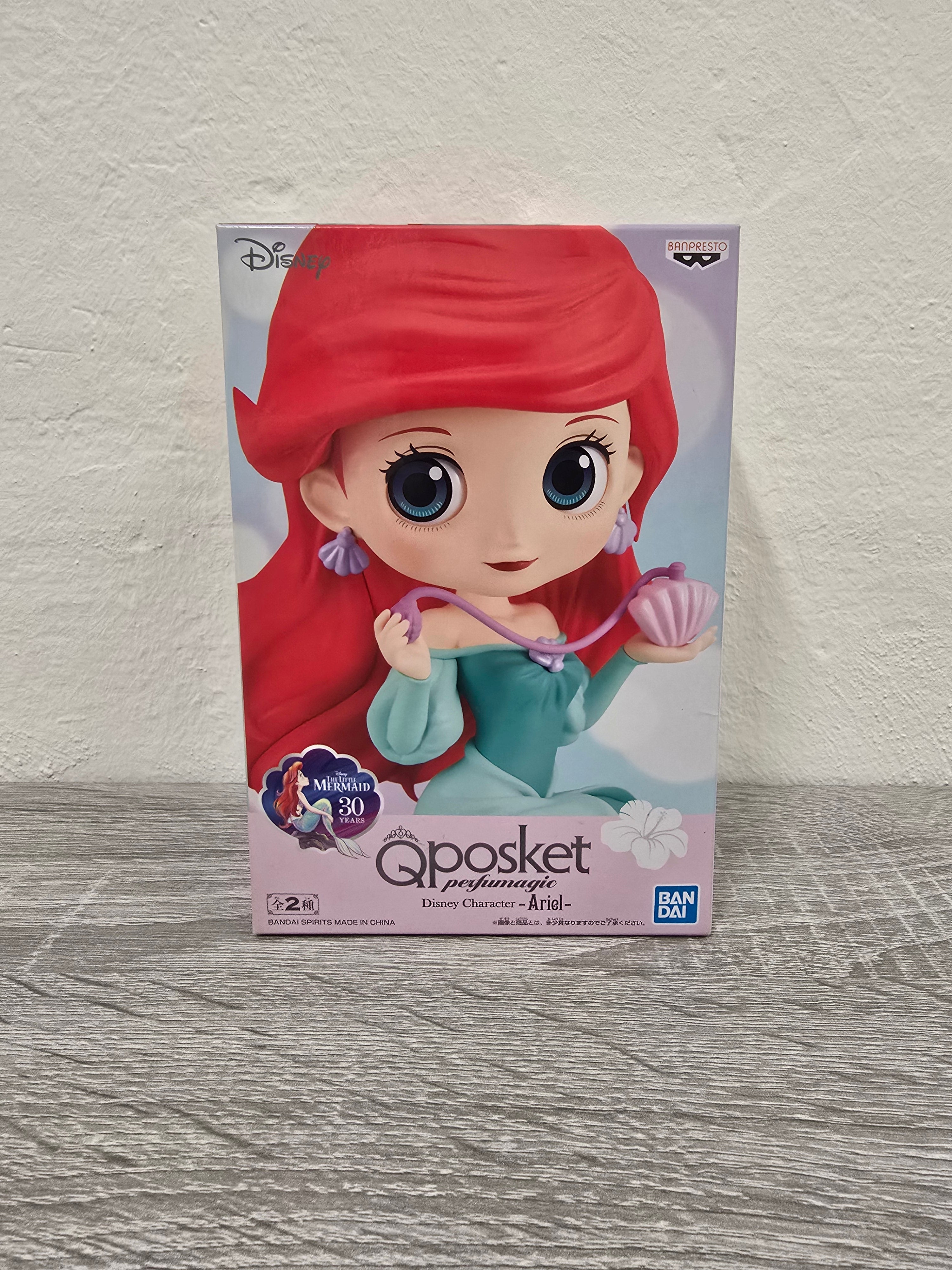 Ariel Sirenetta Disney Qposket Perfumagic Bandai Banpresto