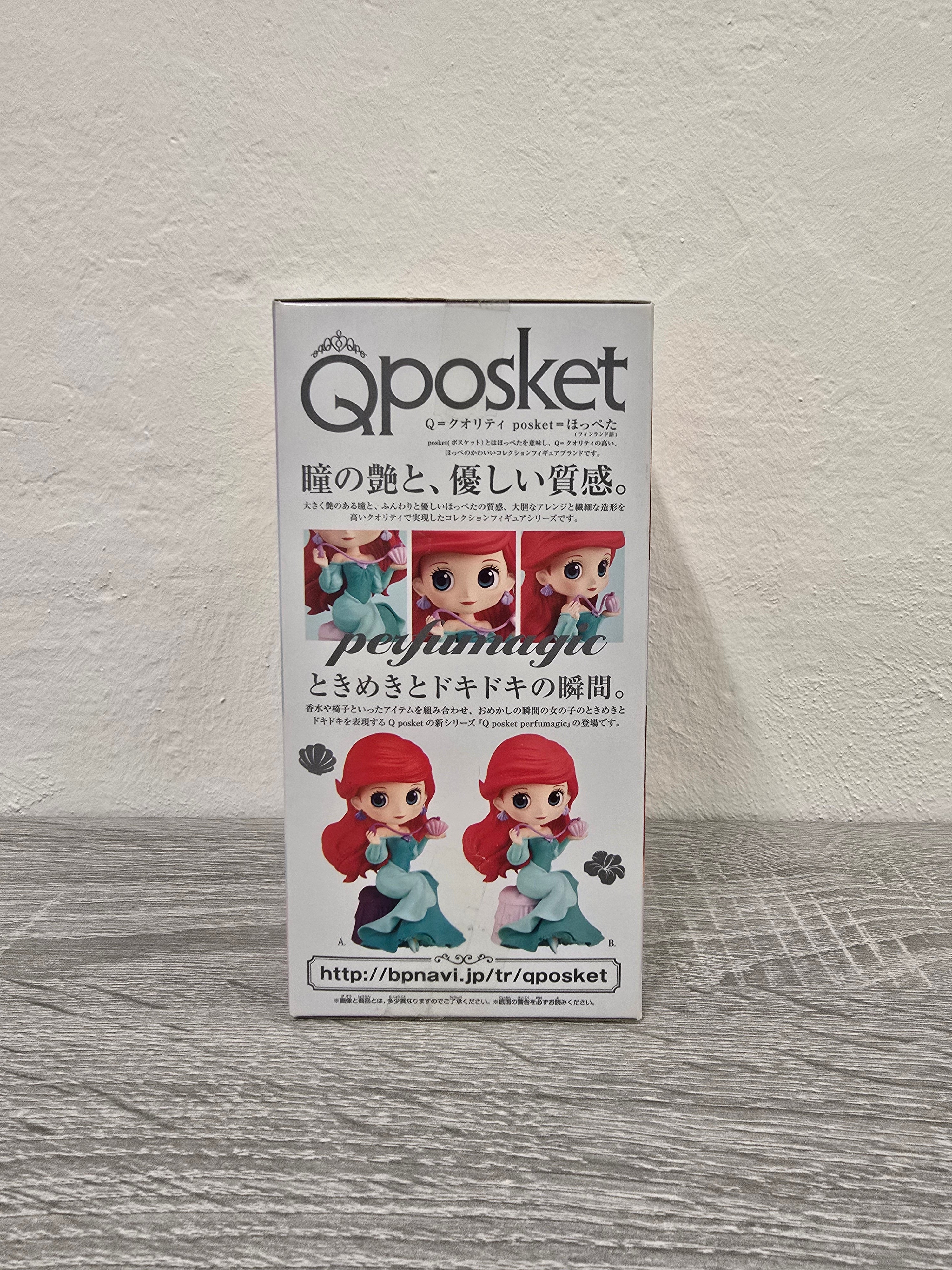Ariel Sirenetta Disney Qposket Perfumagic Bandai Banpresto