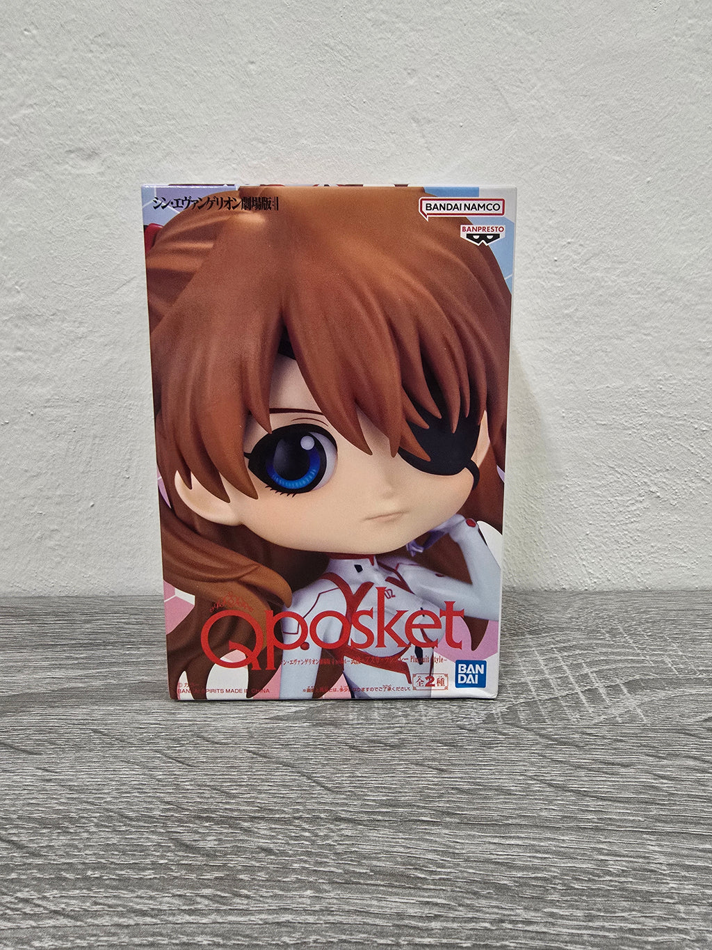 Asuka Langley Neon Genesis Evangelion Qposket Bandai Banpresto