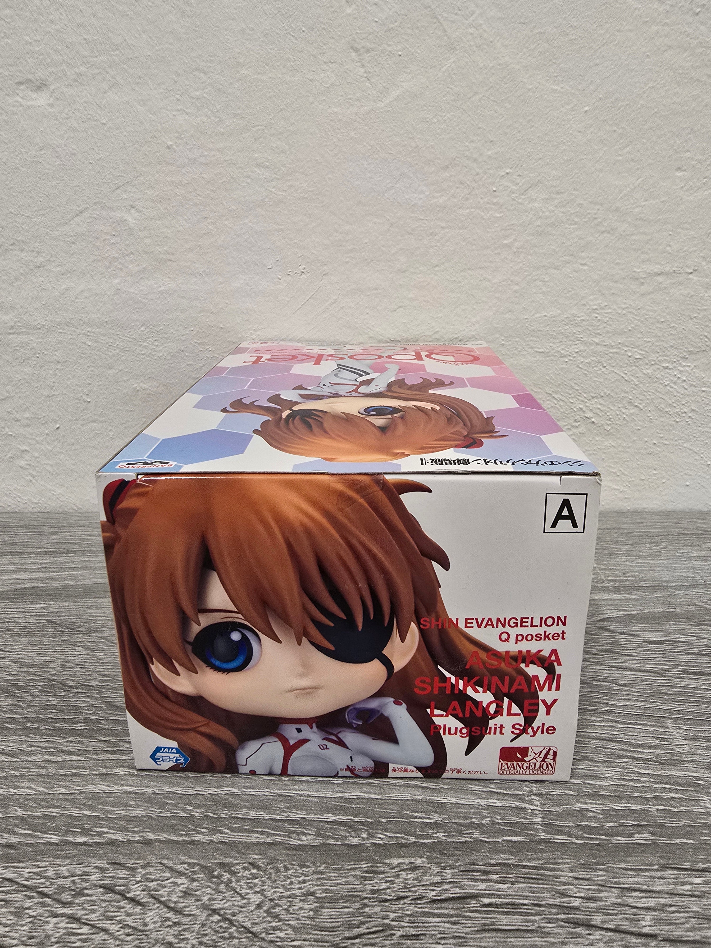 Asuka Langley Neon Genesis Evangelion Qposket Bandai Banpresto