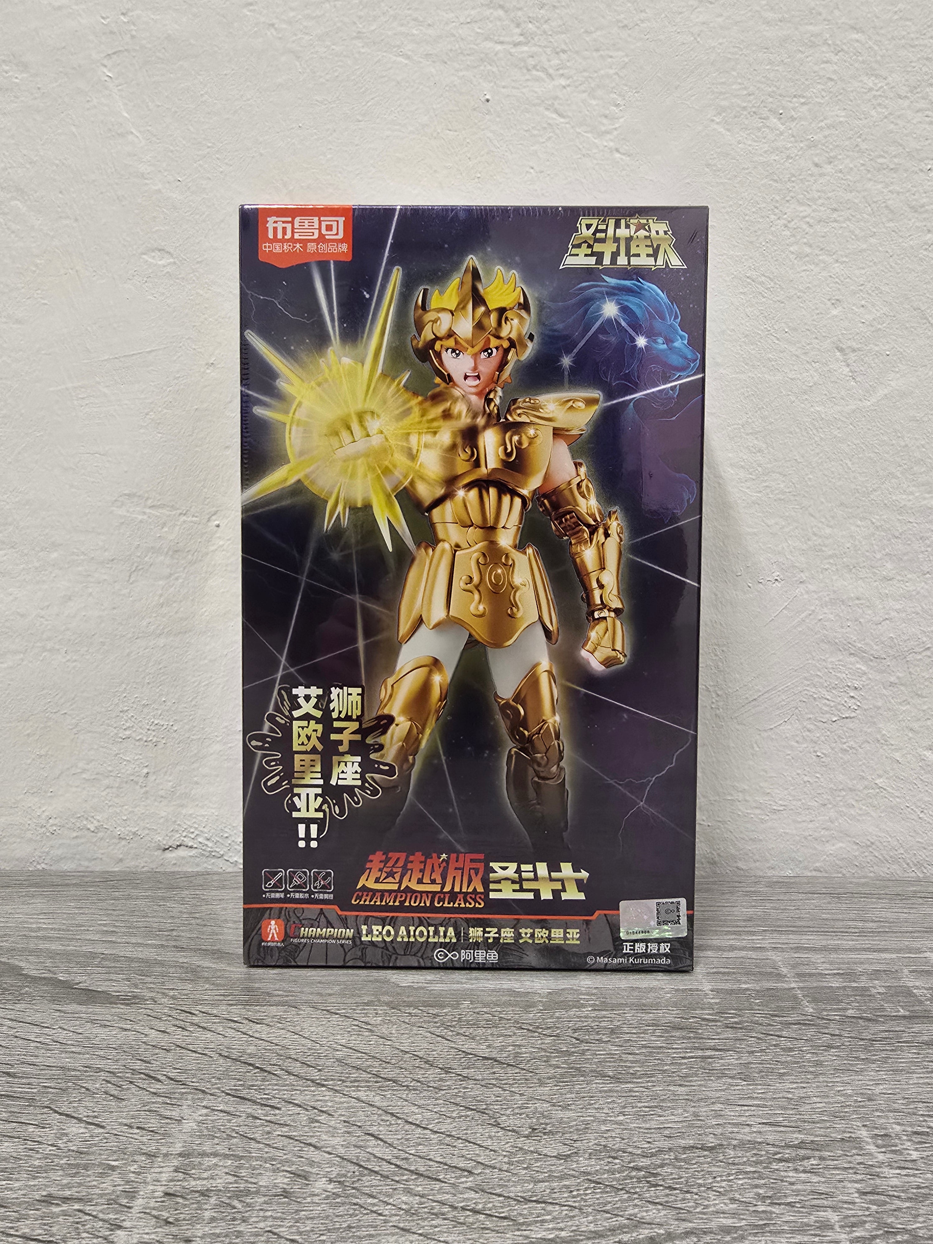 Leo Aiolia Blokees Champion Class Saint Seiya Model Kit Cavalieri Dello Zodiaco